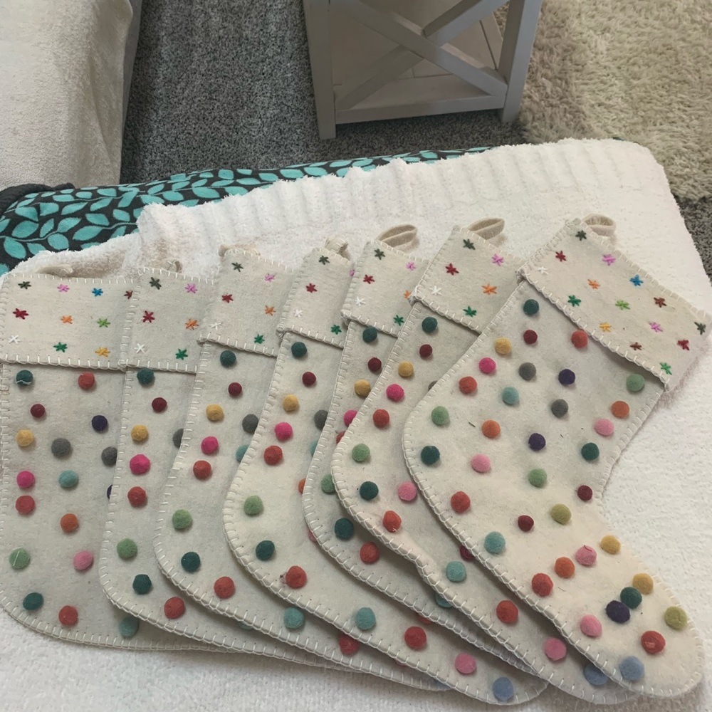 Felt stockings I have 7